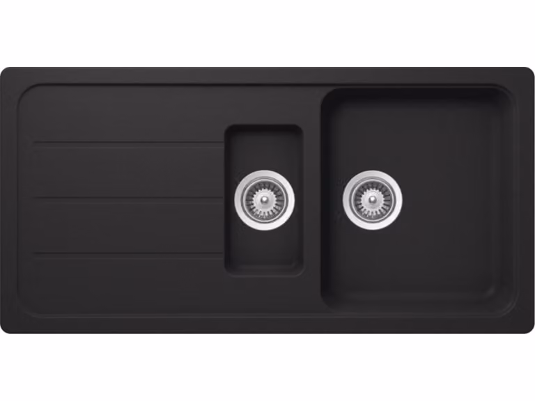 Schock Spoelbak FORMHAUS D-150L Onyx B: 100 cm x D: 50 cm