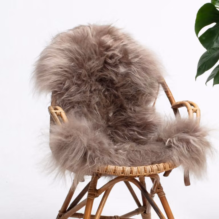 Sheepy Súla Schapenvacht Taupe Maat L (105-110 cm)