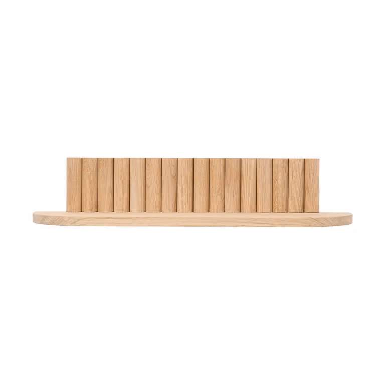 Andersen Furniture Pillar wandplank Oak, B: 60 cm, D: 15 cm, H: 12 cm