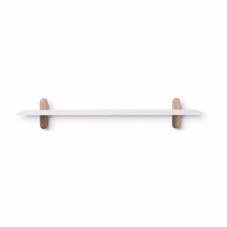Gejst Nivo Wandplank Licht Eikenhout en Wit