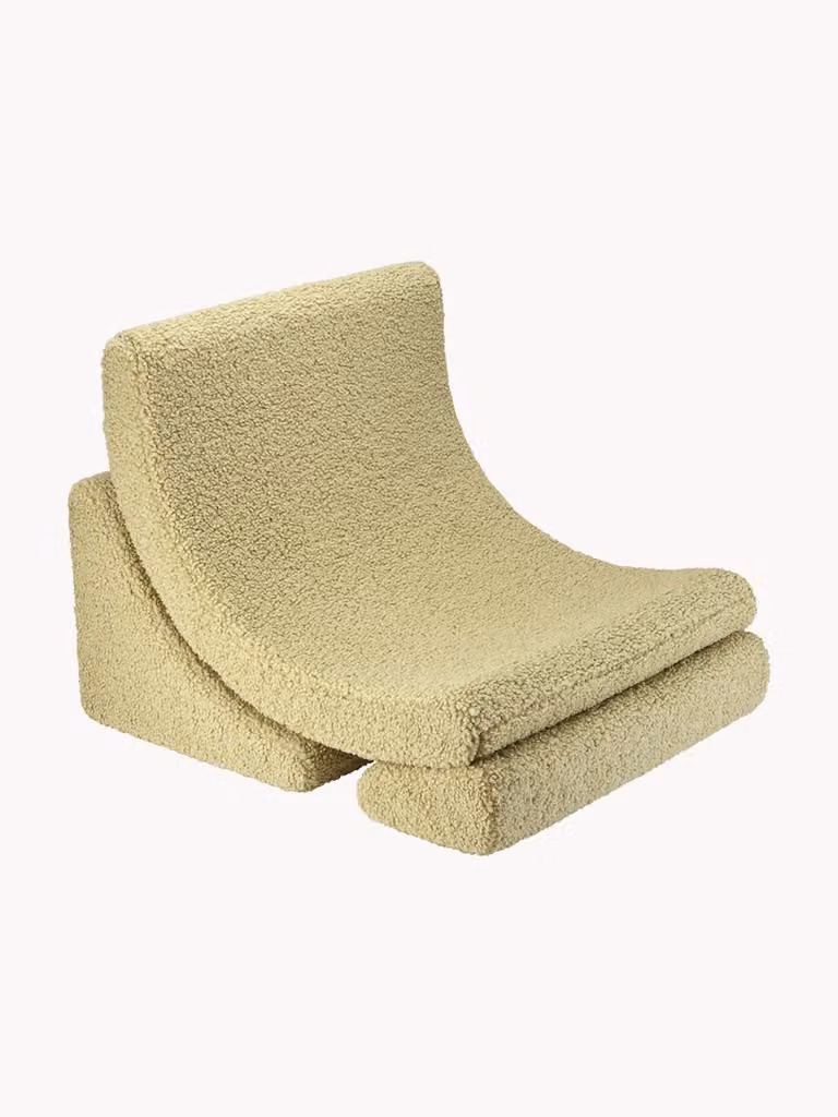 Wigiwama Handgemaakte teddy kinderfauteuil Moon