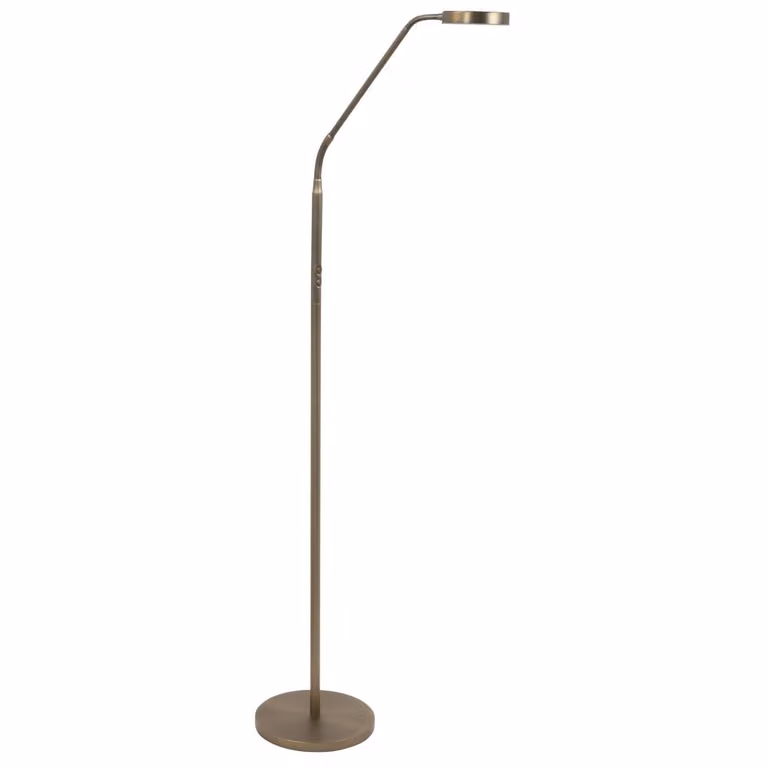 Highlight Leeslamp Comfort vloerlamp in koper brons