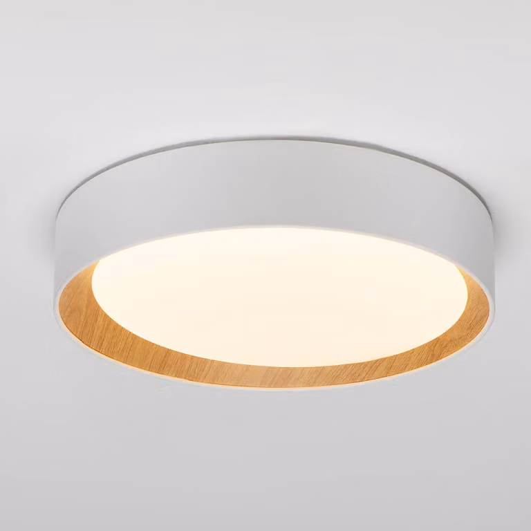 Lyora Plafondlamp Stake wit Ø 35cm met dimbare LED