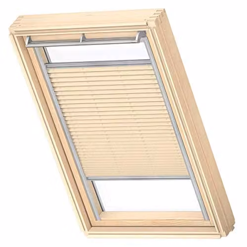 VELUX Dakraam Lichtdoorlatend Plisségordijn FHL, U08, Beige