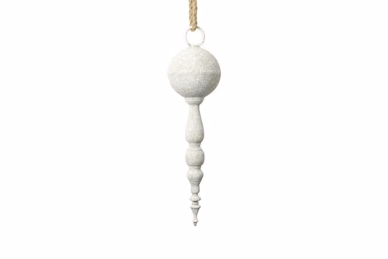 Countryfield kersthanger balas wit 47 cm