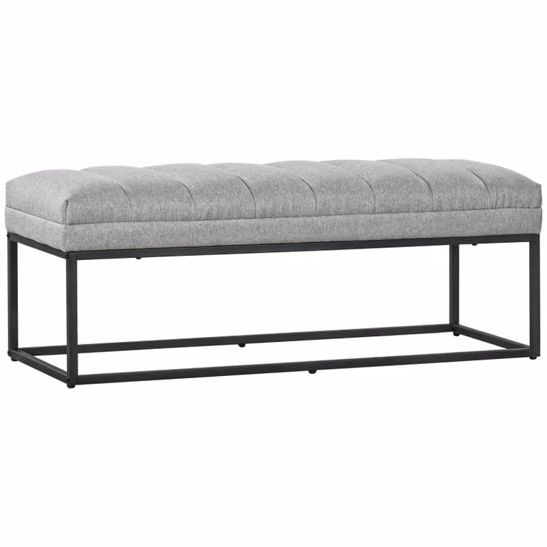 HOMCOM multifunctionele designbank, industrieel bedbank met metalen poten, roze/zwart, B/D/H: 180 x 85 x 76 cm