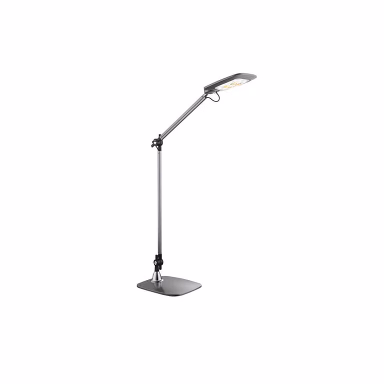 Globo LED-tafellamp Pattaya III grijs en transparant met bewegingssensor H x B x D: 96 x 49 x 18 cm