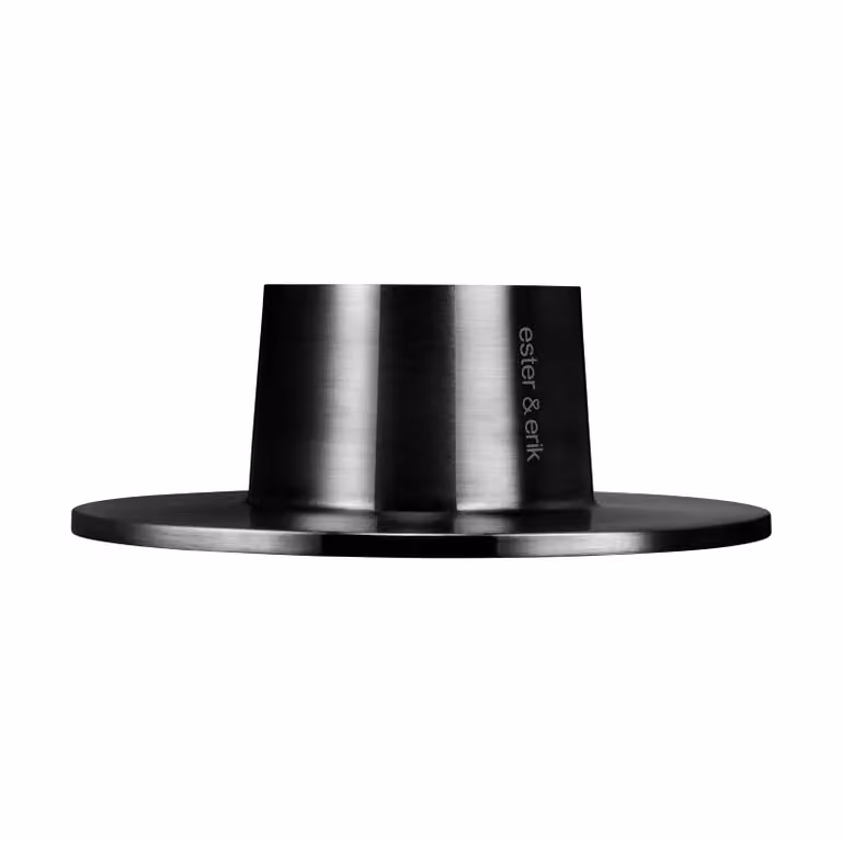 Ester & Erik buitenkaarsenhouder Large Black 32,3 cm