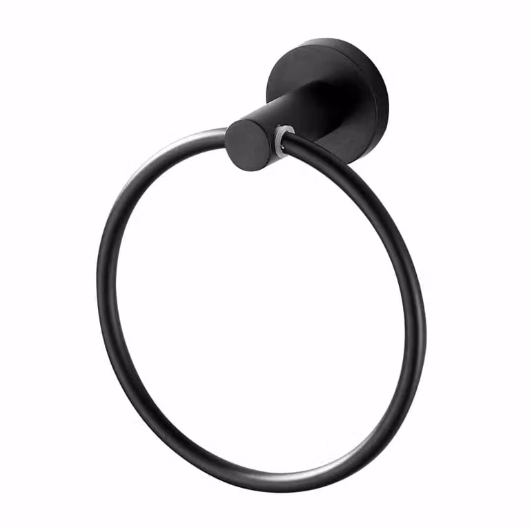 QUVIO Handdoekhouder Ring Staal