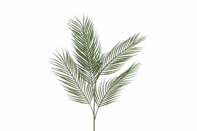 Countryfield zijden Areca tak groen, 105 cm