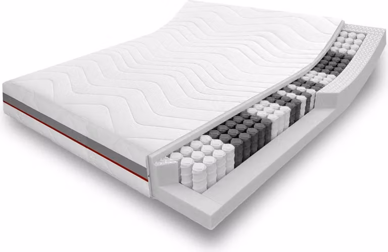 Sleezzz Premium 7 Zonen ergonomische pocketveringmatras, B/D/H: 120 x 200 x 23 cm, stevigheid H2/H3