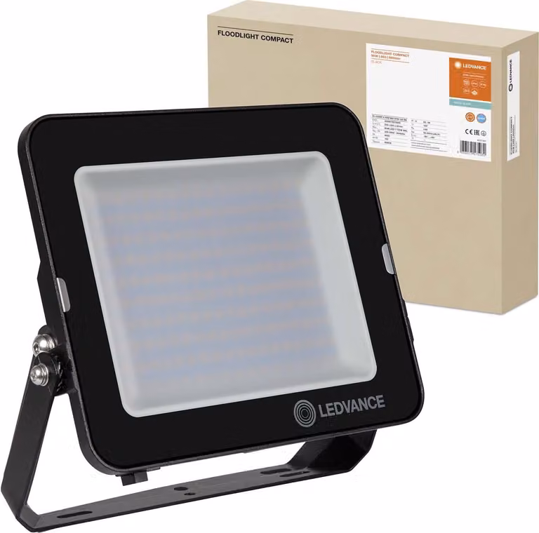 Ledvance FL COMP V 90W 865 SYM 100 LED Floodlight Zwart
