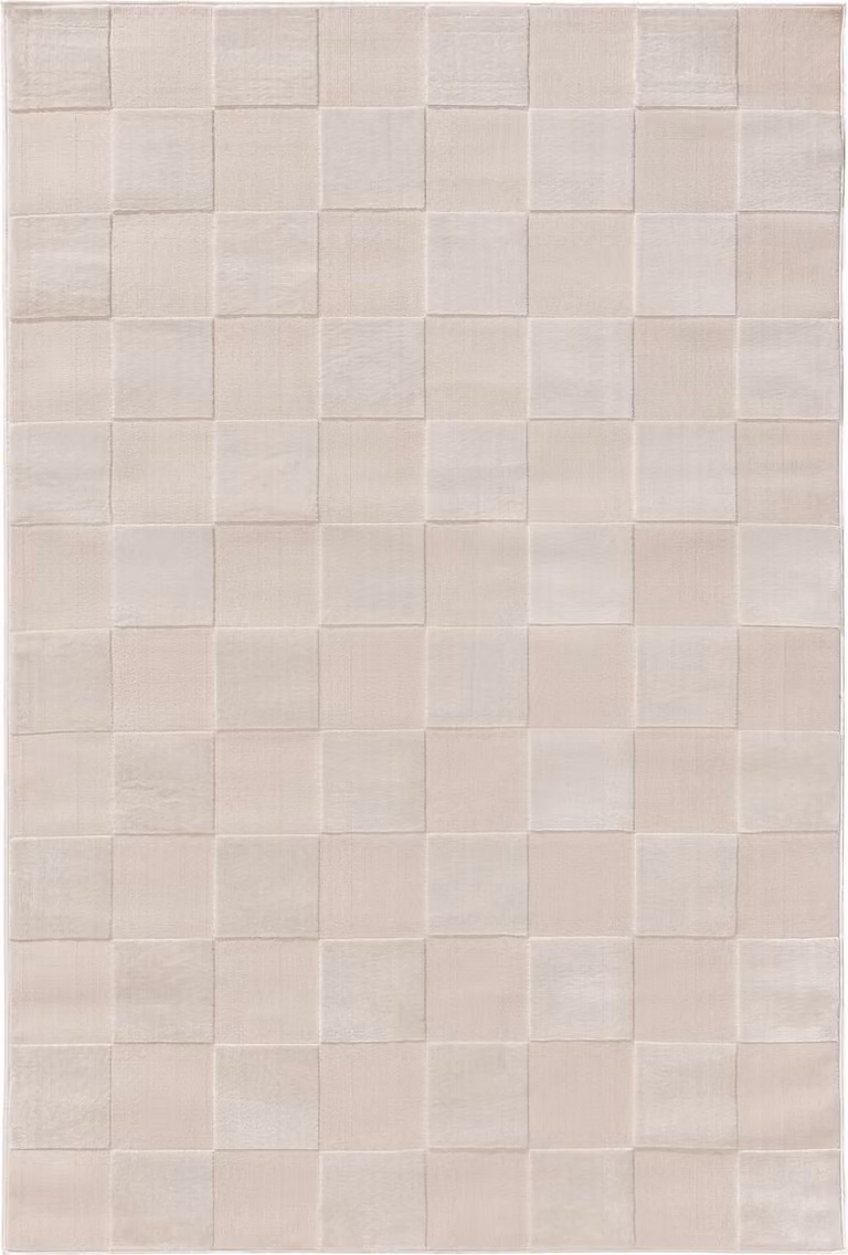 Interiyou Vloerkleed Cannes Crème Geometrisch Scandinavisch Design 200 x 300 cm