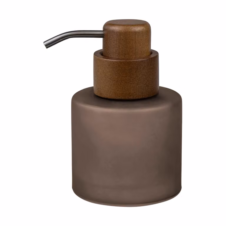 Mette Ditmer zeepdispenser laag Walnut