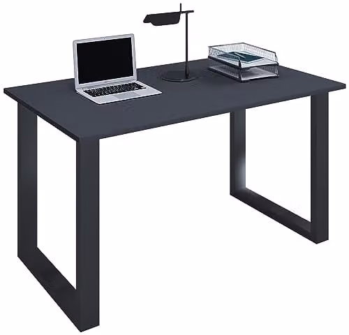 VCM Computertafel voor thuis en slaapkamer, B: 110 cm, D: 80 cm, H: 76 cm