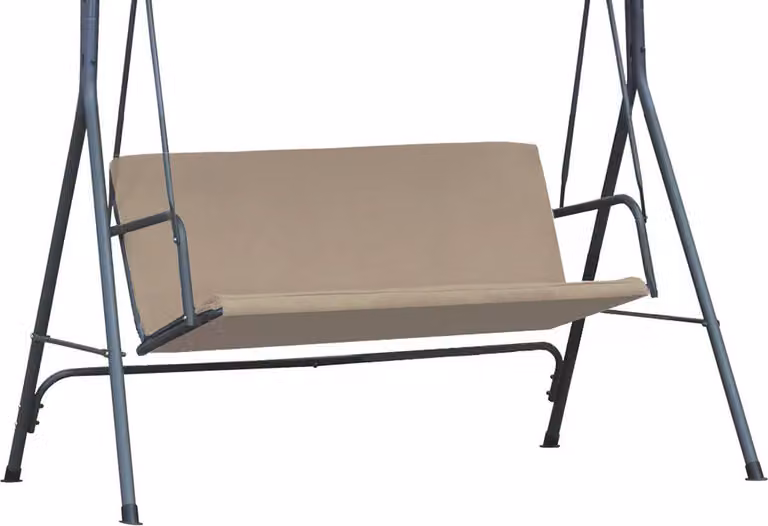 Ferocity Universele Vervangingsstof voor Stoelbekleding, Beige, 168 x 113 cm, Geschikt voor Hollywoodschommel en Schommelstoel