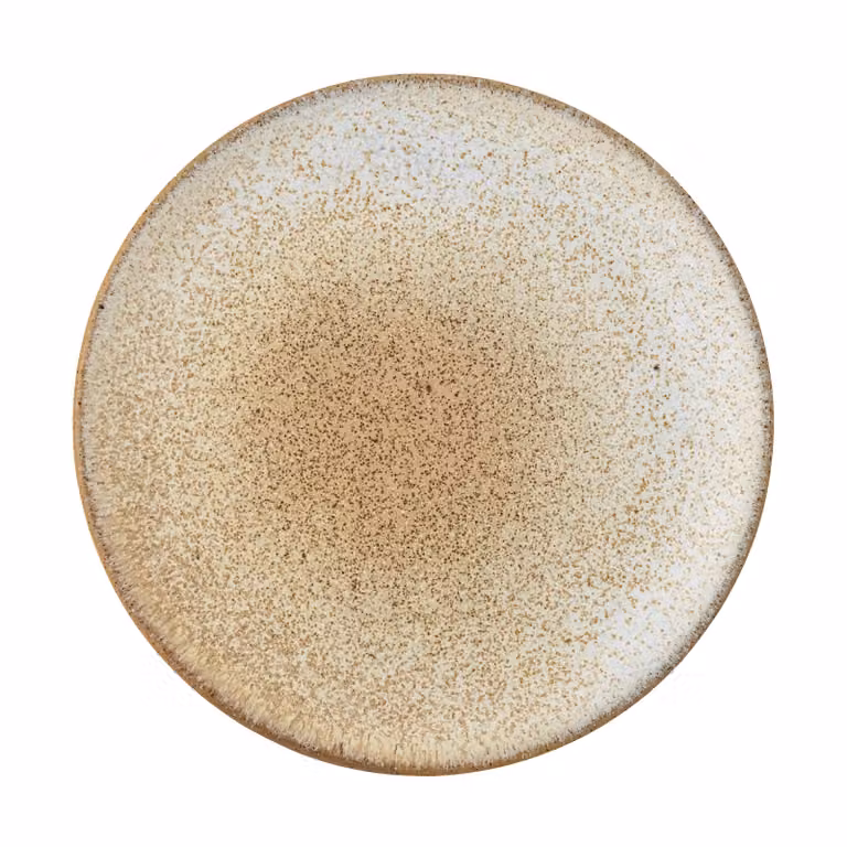 Bloomingville Paula borden naturel set van 6 stuks