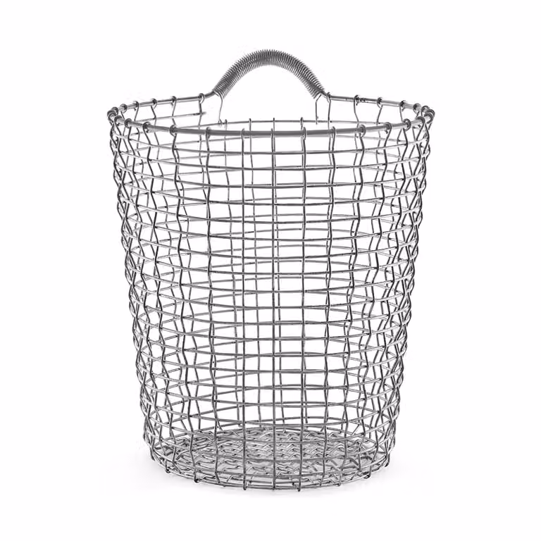 Korbo Mand 18 van gegalvaniseerd staal in mesh design