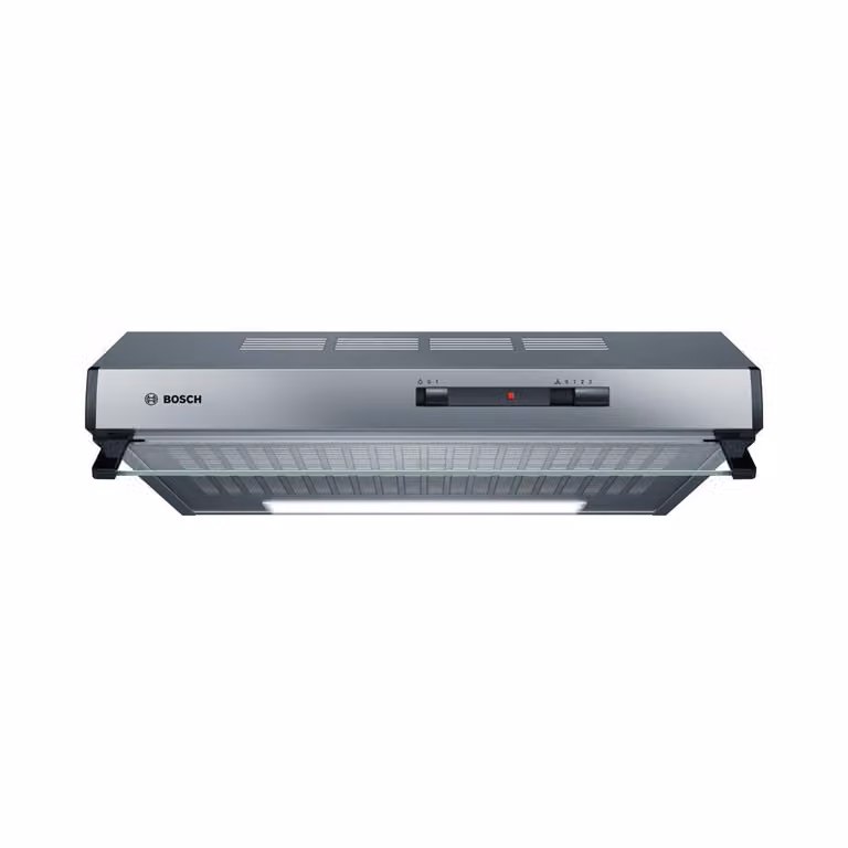 Bosch Serie 2 DUL62FA51 wandafzuigkap in roestvrij staal en glas met LED-display en 250 m³/h afzuigcapaciteit