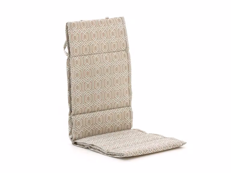 Madison Dunne tuinkussen Bruin/Beige Katoen/Polyester B/D: 125 x 50 cm