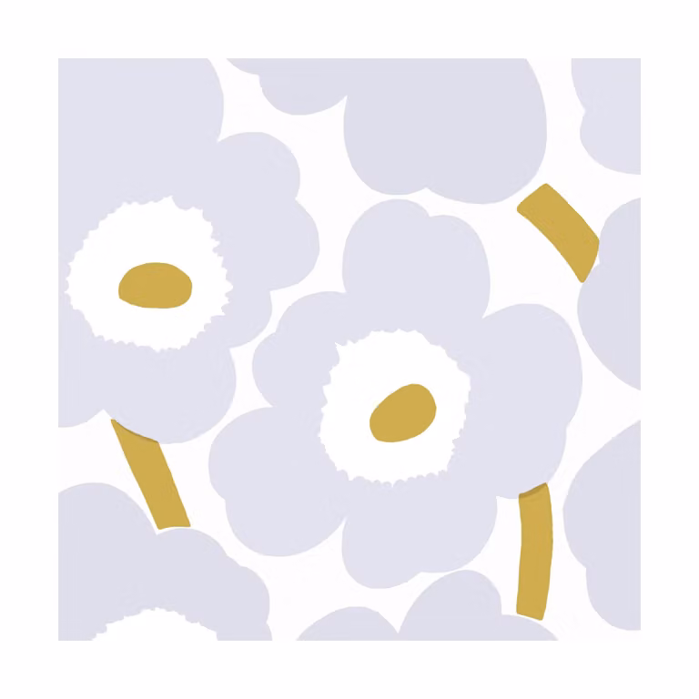 Marimekko Unikko servet 20-pack Grijs 33 x 33 cm