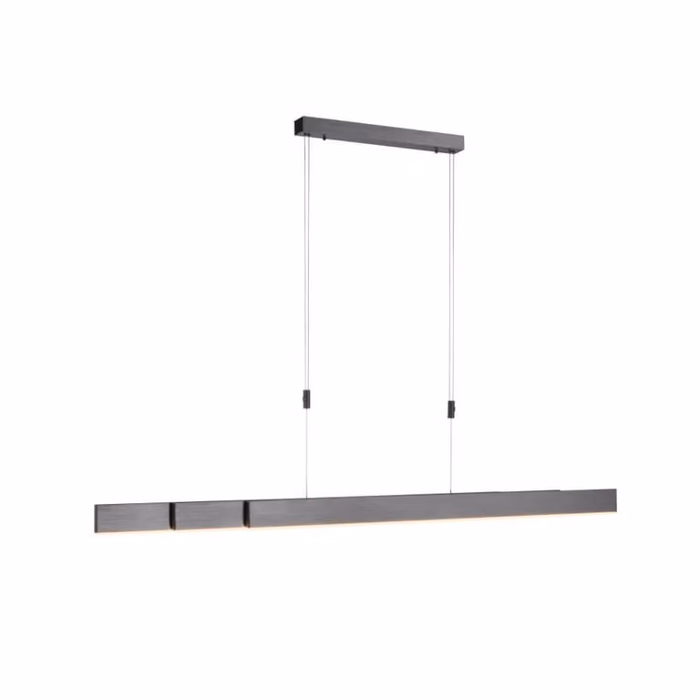 Paul Neuhaus Pure Moto LED hanglamp grijs modern dimbaar met afstandsbediening