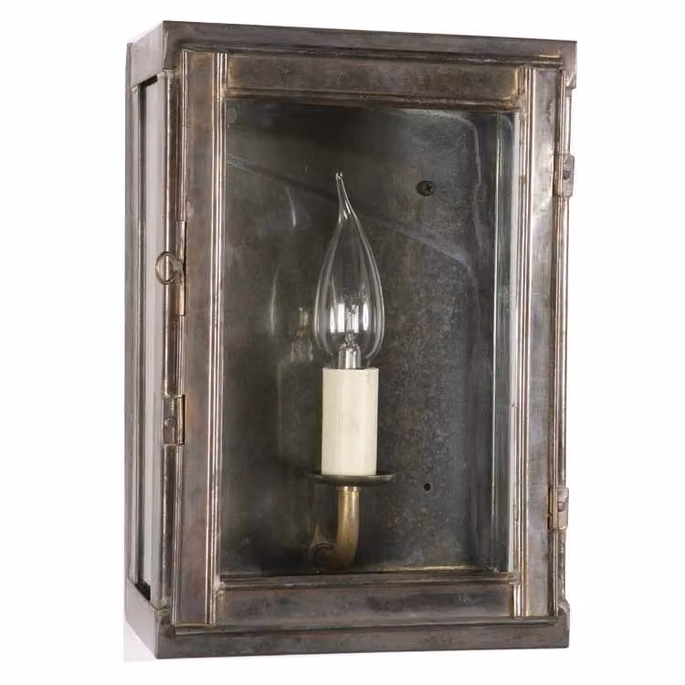 Oxbridge Limehouse Buitenlamp - Gepoetst goud/messing - Landelijk design