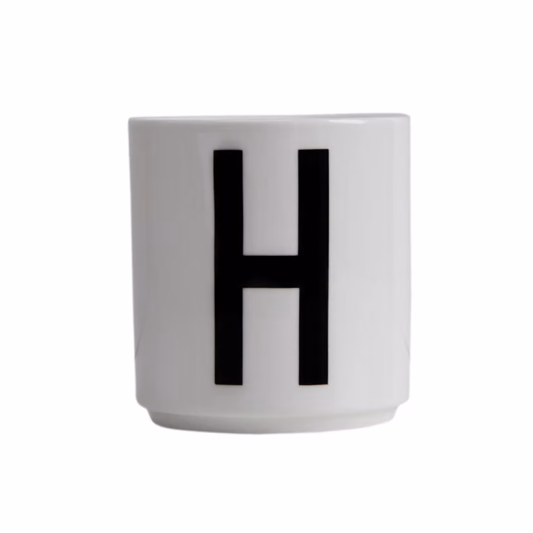 Design Letters Beker Wit voor Volwassenen