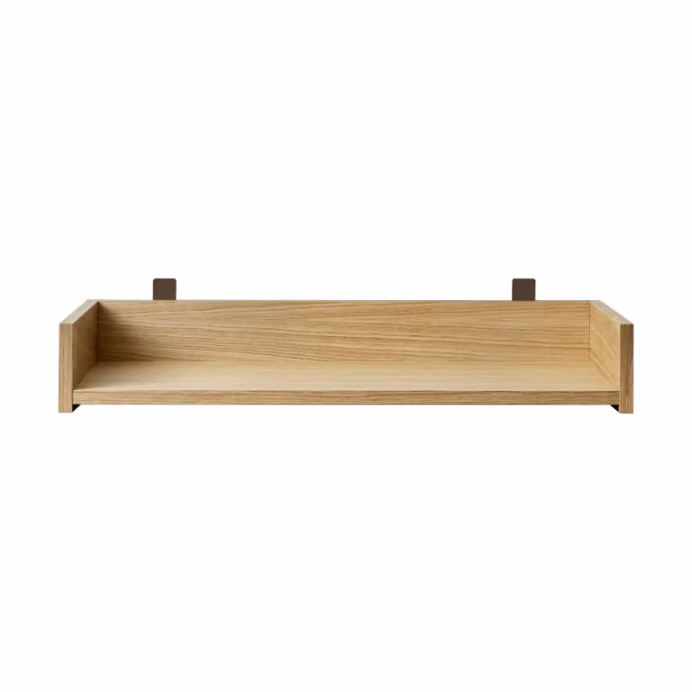 Maze Gentle schoenenplank Eiken, B: 78 cm, D: 8 cm, H: 30 cm