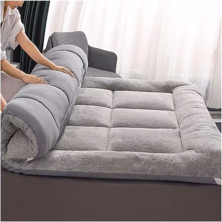 Koelmat met kussensloop van zijde en gel voor een comfortabele en koele nachtrust