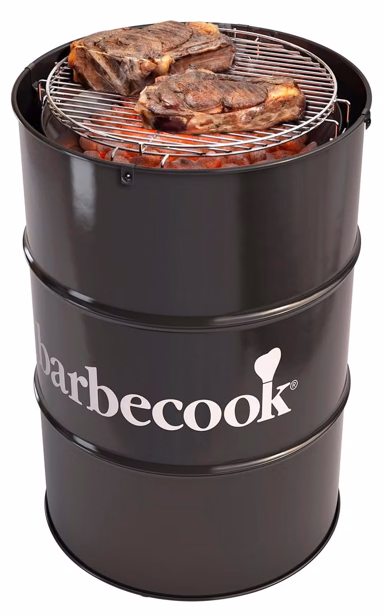 Barbecook Edson zwarte houtskoolgrill