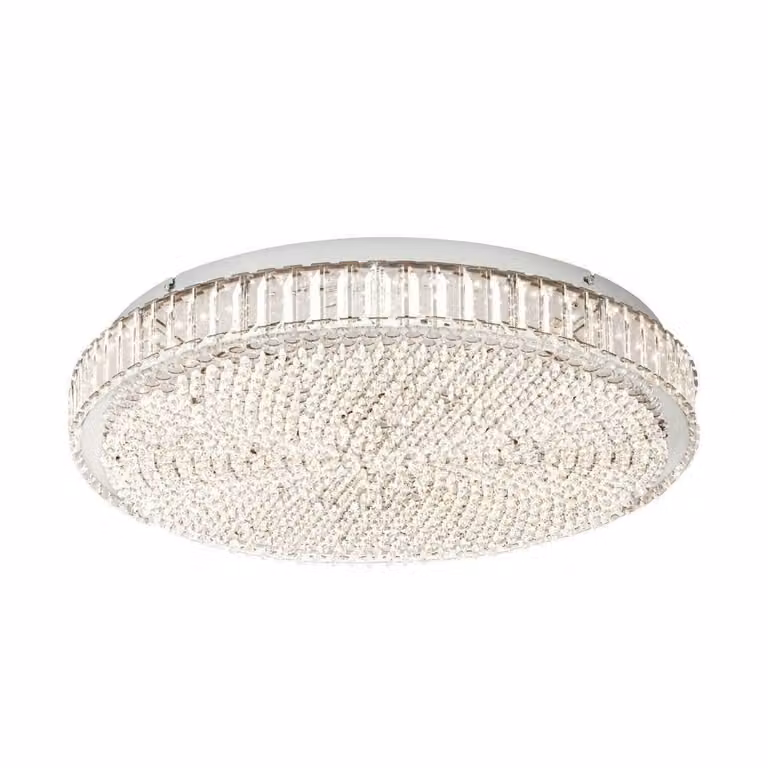 Balparda Stars of Light LED Kristallen Plafondlamp - Chroom - Ø 61 cm