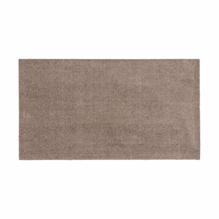 Tica Copenhagen Unicolor gangloper Sand vloerkleed, 67 x 120 cm