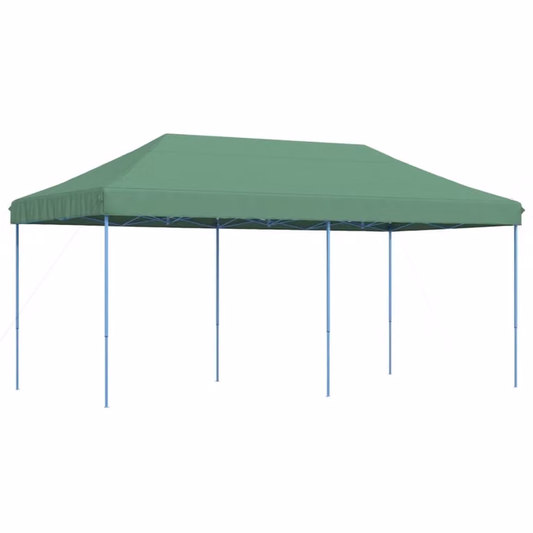 vidaXL Partytent, inklapbaar pop-up model, groen, B/D/H: 580 x 292 x 315 cm