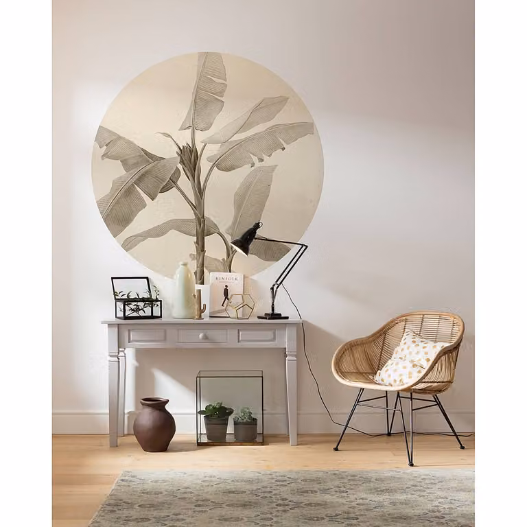 home24 Vlies-fotobehang Banana Plant B/H: 125 x 125 cm