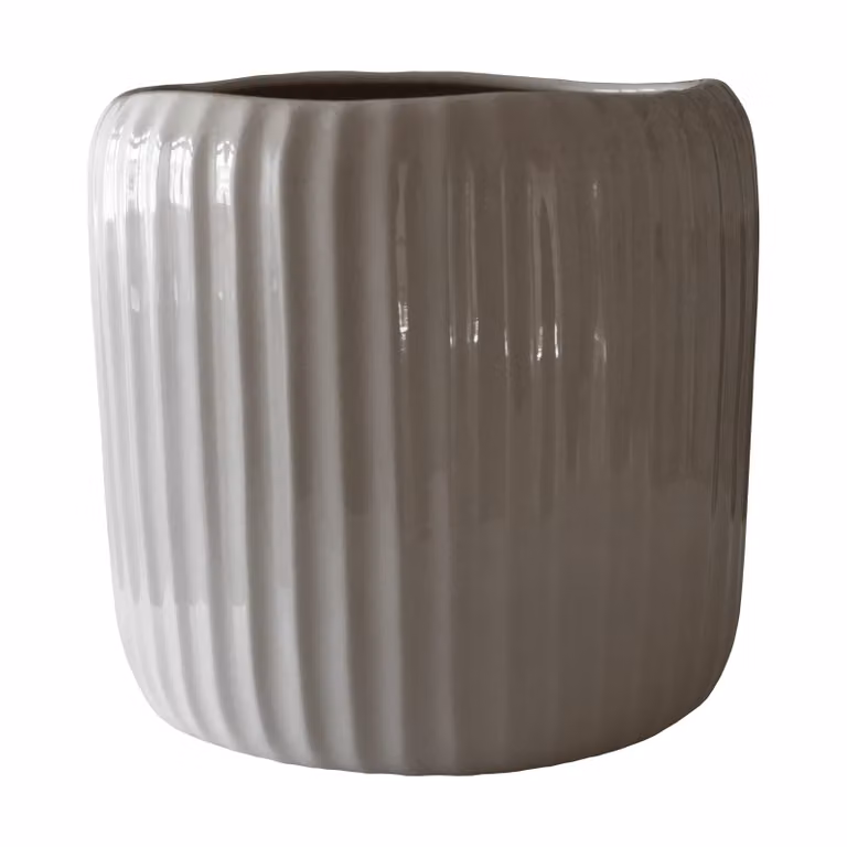 DBKD Ease bloempot Glanzend mole Ø30 x 28 cm