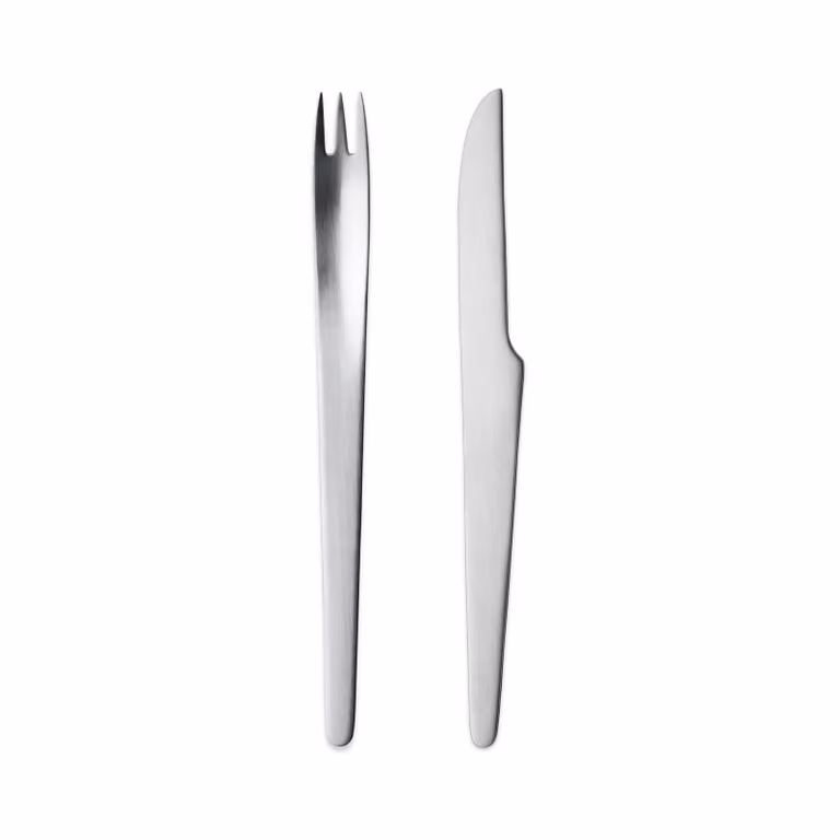 Georg Jensen Arne Jacobsen dessertbestek 8-delig