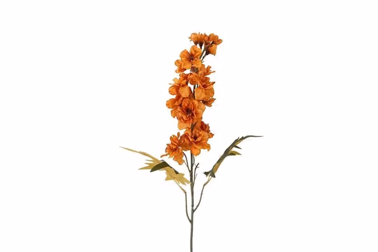 Countryfield zijden Delphinium miranda brons, 60 cm