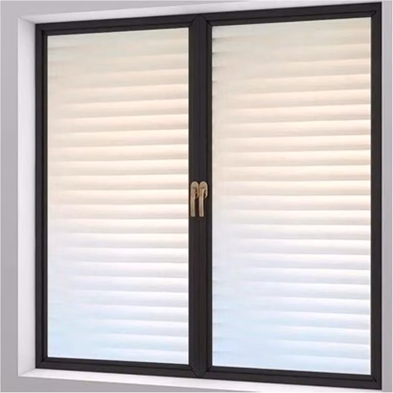 Decoratieve Raamfolie voor Privacy en Zonwering - Statisch Zonder Lijm - 80 x 400 cm