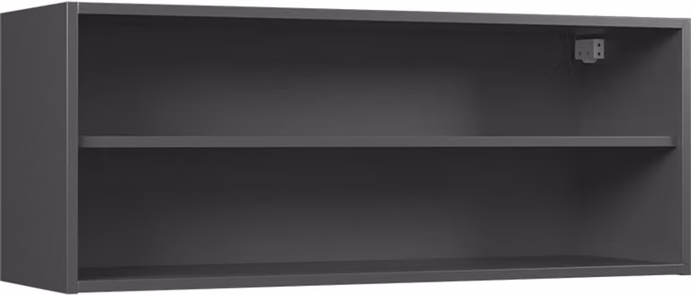 Vicco Hangkast Fame-Line Antraciet/Antraciet met houtlook voor in de keuken