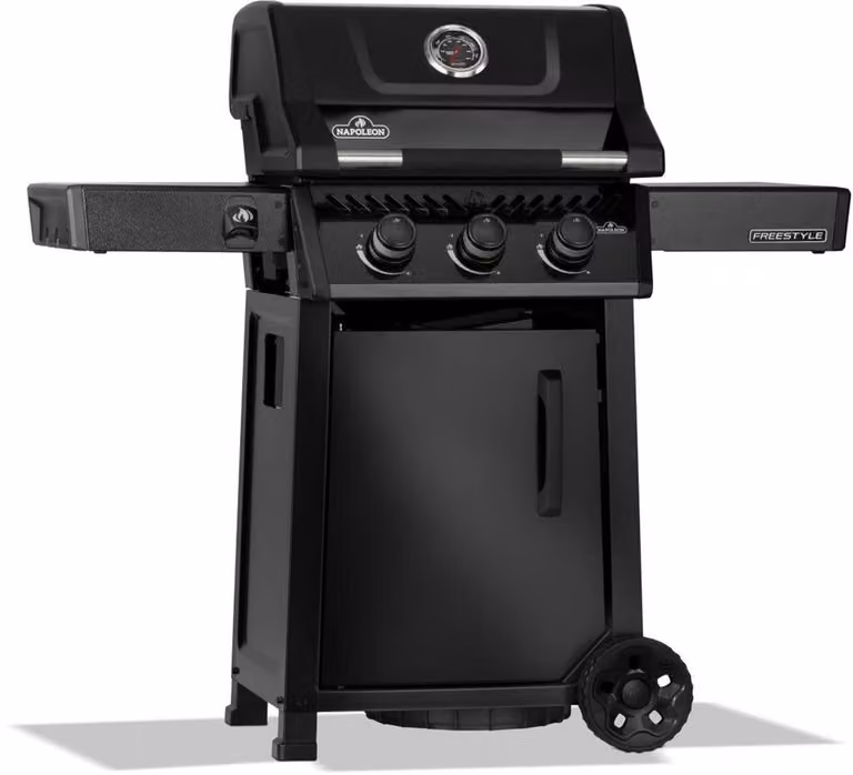 Napoleon Freestyle 365 gasbarbecue met 3 hoofdbranders zwart