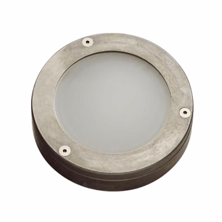Nautic Akkerschuit Lyora 33 wandverlichting - Grijs/Wit met Glas en Metaal