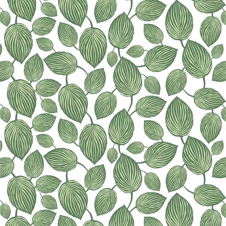 Arvidssons Textil Lyckans blad tafelzeil groen