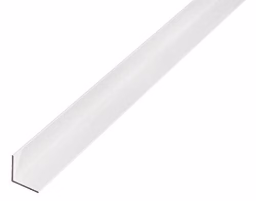 Alberts 471842 hoekprofiel, zilverkleurig geanodiseerd aluminium, B/D/H: 6,0 x 6,0 x 100,0 cm
