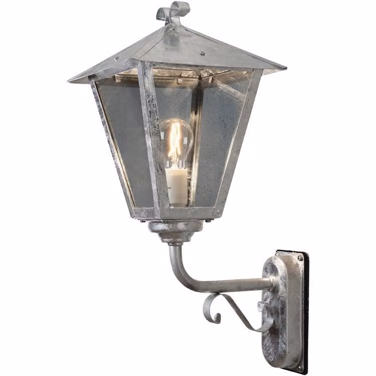 Konstsmide Benu Up Landelijke Wandlamp - Grijs