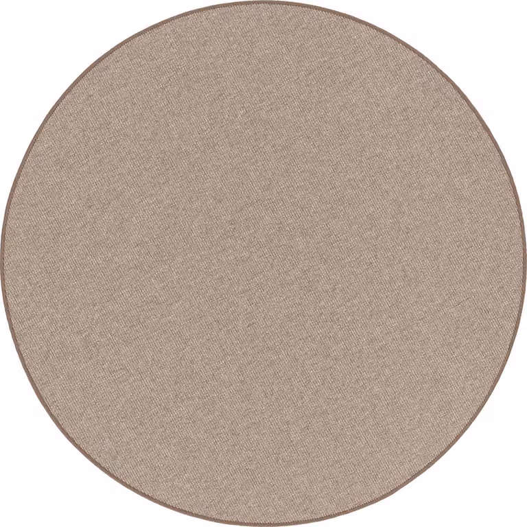 Snapstyle Vloerkleed Natuurlijk Sisal Look Taff Rond van Polypropyleen