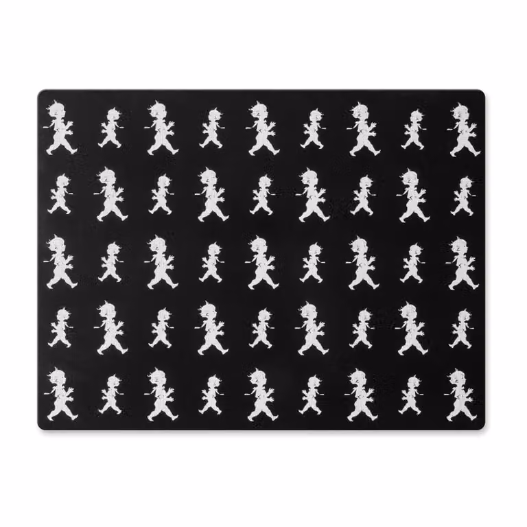 Solstickan Design placemat 2-pack Zwart 30 x 40 cm