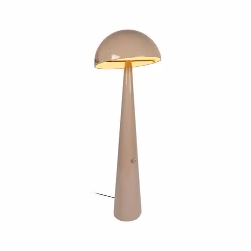 Lucide BARONE Vloerlamp Taupe/Beige - Ø 52,6 cm - Hoogte: 142 cm