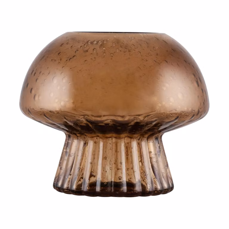 Globen Lighting Fungo 12 theelichthouder Special Edition Bruin