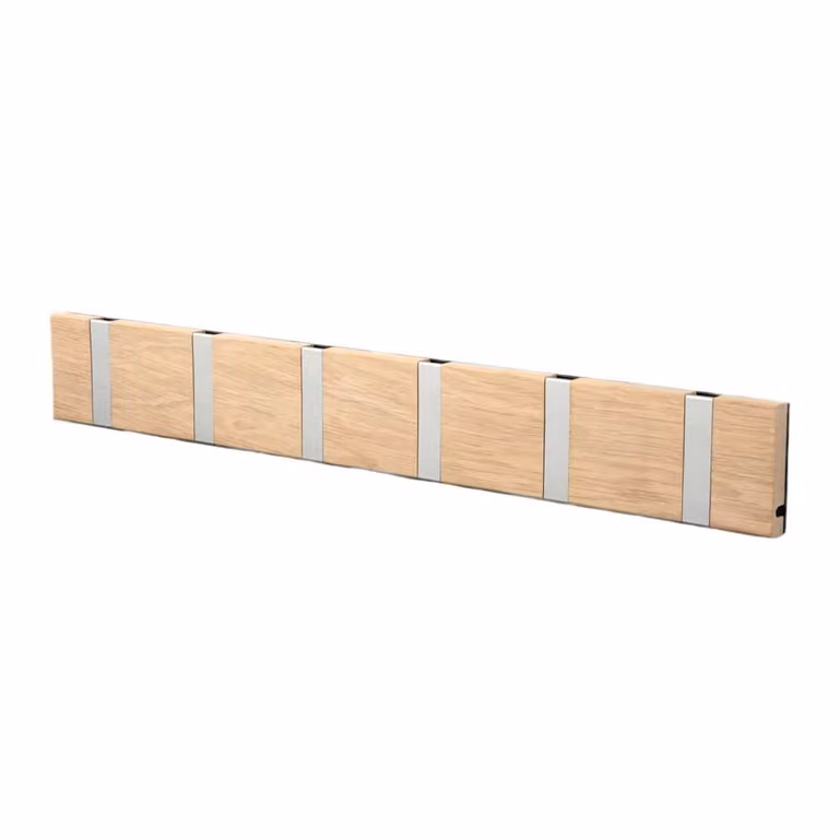 LoCa Knax kledinghanger gewassen eiken-grijs 60 cm